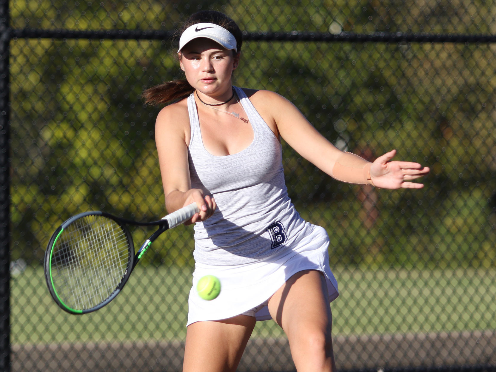 John Burroughs vs. Visitation tennis